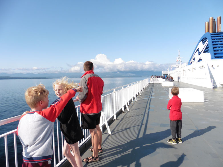 Canada - Ferry to Vancouver Island - Dodd Family Adventure Blog