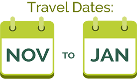 Family Adventure Holidays - Departure Dates