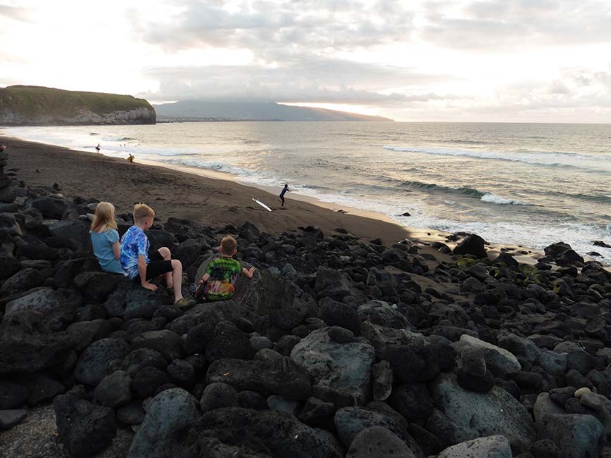 Azores - Santa Barbara Beach - Dodd Family Adventure Blog