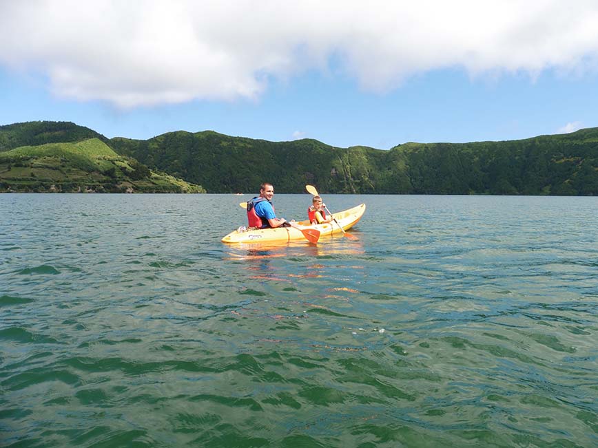 Azores - Setes Cidades Kayaking - Dodd Family Adventure Blog