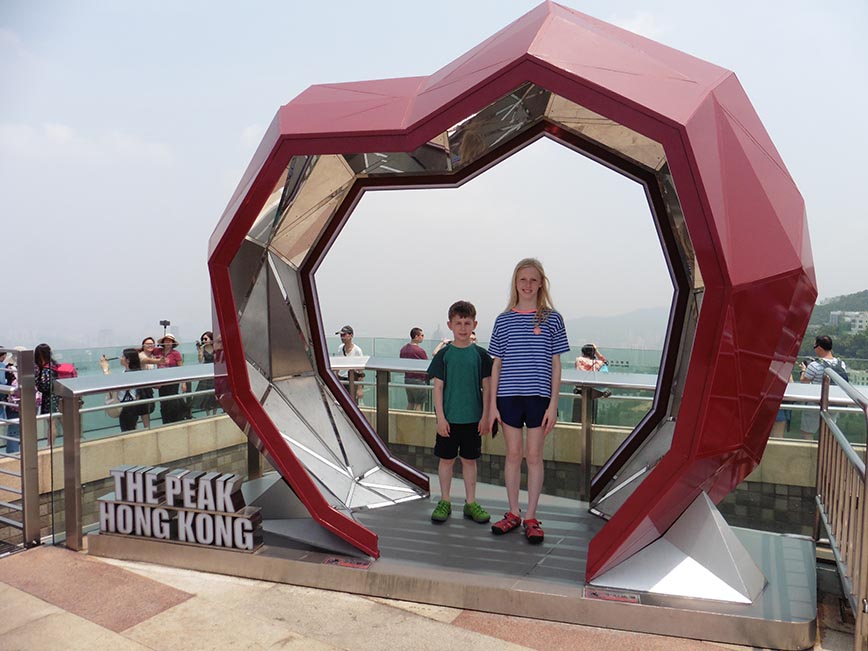 Hong Kong - Victoria Peak - Dodd Family Adventure Blog