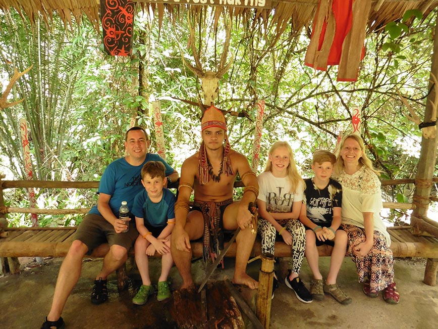 Borneo - Mari Mari Cultural Village - Dodd Family Adventure Blog