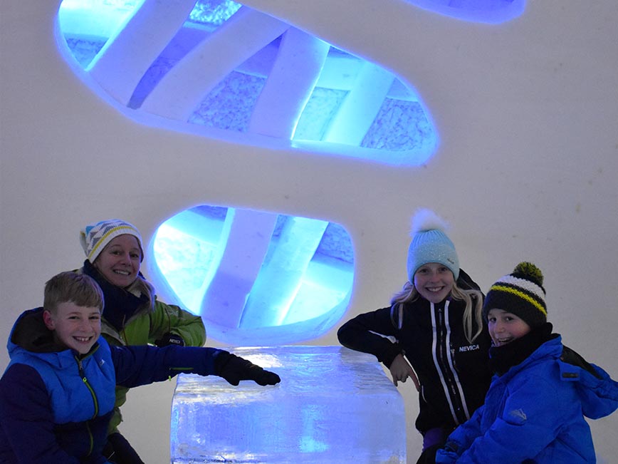 Lapland - Snow Village Ice Bar - Dodd Family Adventure Blog