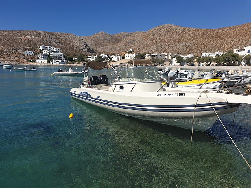 Greek Islands - Folegandros Harbour - Dodd Family Adventure Blog