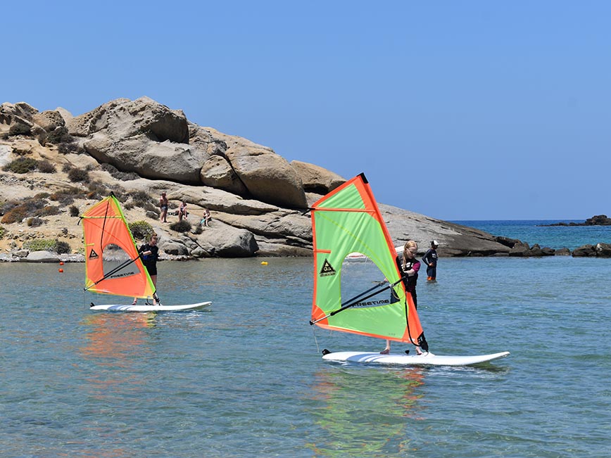 Greek Islands - Naxos Windsurfing - Dodd Family Adventure Blog