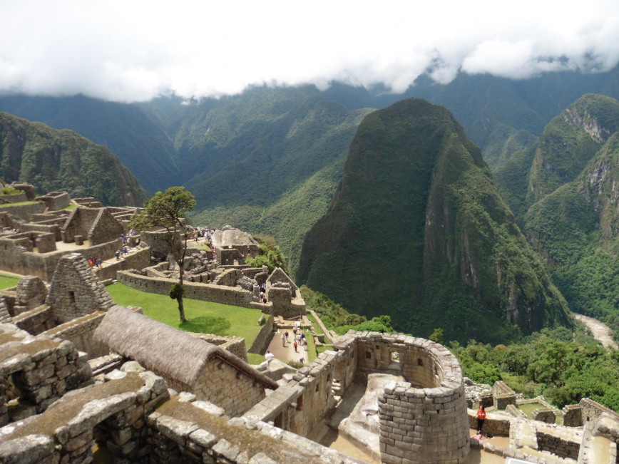 Peru - Machu Picchu - Inca Village & Mountain