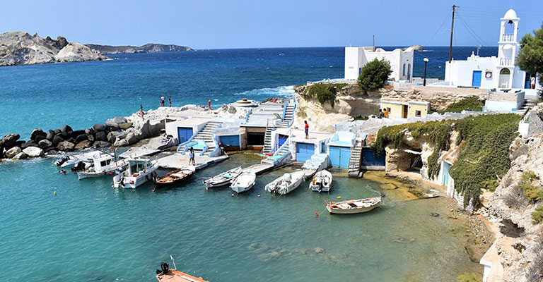Greek Islands - Mandrakia Milos - Dodd Family Adventure Blog